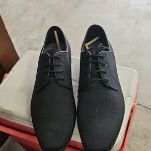 Baubax Cassic Black Men's Dress Shoes Size 12